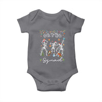 Ortho Nurse Doctor Christmas Baby Onesie Skeletons Orthopedics Nurse Rn Crew