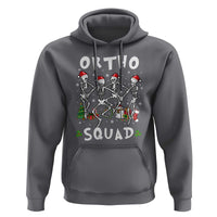 Funny Christmas Ortho Nurse Hoodie Xmas Dancing Skeleton Orthopedics PICU Icu Nurse Rn Crew