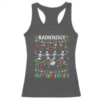Christmas Radiologic Technologist Racerback Tank Top Radiology You Pose We Expose Dancing Skeletons Dance Xray Rad Tech
