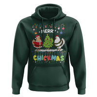 Christmas Chickens Hoodie Lover Gift Farm Gift Merry Chickmas