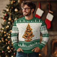 Pizza Ugly Christmas Sweater Xmas Tree Gifts Kids - Wonder Print Shop