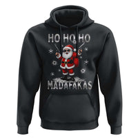 Funny Gun Christmas Hoodie Ho Ho Ho Santa Pew Pew Madafakas