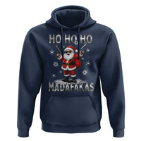 Funny Gun Christmas Hoodie Ho Ho Ho Santa Pew Pew Madafakas