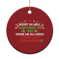 Funny Xmas Family Christmas Ornament Kids Teens Christmas Pajamas Boys Girls Xmas Pajamas Gift - Wonder Print Shop