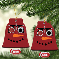 Xmas Optometry Christmas Ornament Funny Snowman Optometrist Eye Doctor Ophthalmologist - Wonder Print Shop