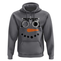Christmas Optometry Hoodie Funny Snowman Optometrist Eye Doctor Ophthalmologist