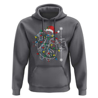 Christmas Cardiac Nurse Hoodie Anatomical Xmas Heart Anatomy
