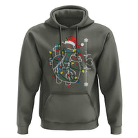 Christmas Cardiac Nurse Hoodie Anatomical Xmas Heart Anatomy