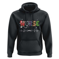 Nurse Christmas Hoodie Nursing RN LPN NP Nicu Xmas Gift