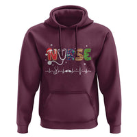 Nurse Christmas Hoodie Nursing RN LPN NP Nicu Xmas Gift