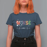 Nurse Christmas T Shirt For Women Nursing RN LPN NP Nicu Xmas Gift - Wonder Print Shop