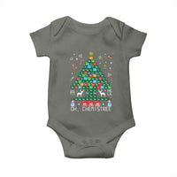Christmas Chemistry Teacher Baby Onesie Oh Chemistree Laboratory Lab Tech Teacher Xmas Gift