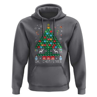 Christmas Chemistry Teacher Hoodie Oh Chemistree Laboratory Lab Tech Teacher Xmas Gift TS10