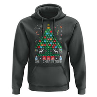 Christmas Chemistry Teacher Hoodie Oh Chemistree Laboratory Lab Tech Teacher Xmas Gift