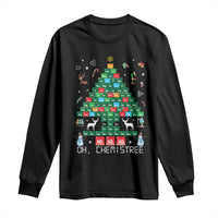 Christmas Chemistry Teacher Long Sleeve Shirt Oh Chemistree Laboratory Lab Tech Teacher Xmas Gift TS10