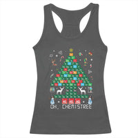 Christmas Chemistry Teacher Racerback Tank Top Oh Chemistree Laboratory Lab Tech Teacher Xmas Gift TS10