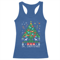 Christmas Chemistry Teacher Racerback Tank Top Oh Chemistree Laboratory Lab Tech Teacher Xmas Gift TS10