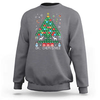 Christmas Chemistry Teacher Sweatshirt Oh Chemistree Laboratory Lab Tech Teacher Xmas Gift TS10
