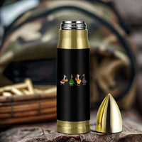 Christmas Ducks Bullet Tumbler Funny Animals Farm Lover Gift Xmas Light - Wonder Print Shop