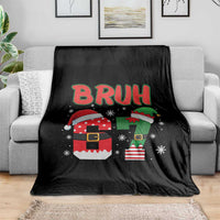 67 Christmas Throw Blanket Six Seven Bruh Funny Boys Kids Meme Pajamas Gen Alpha Slang - Wonder Print Shop
