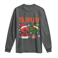 67 Christmas Long Sleeve Shirt Six Seven Bruh Funny Boys Kids Meme Pajamas Gen Alpha Slang - Wonder Print Shop