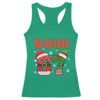 67 Christmas Racerback Tank Top Six Seven Bruh Funny Boys Kids Meme Pajamas Gen Alpha Slang - Wonder Print Shop