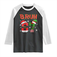 67 Christmas Raglan Shirt Six Seven Bruh Funny Boys Kids Meme Pajamas Gen Alpha Slang - Wonder Print Shop