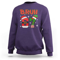 67 Christmas Sweatshirt Six Seven Bruh Funny Boys Kids Meme Pajamas Gen Alpha Slang - Wonder Print Shop