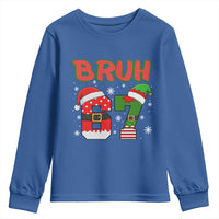 67 Christmas Youth Sweatshirt Six Seven Bruh Funny Boys Kids Meme Pajamas Gen Alpha Slang - Wonder Print Shop