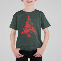 Funny Guns Christmas T Shirt For Kid 2nd Amendment Xmas Tree Gun Lovers - Wonder Print Shop