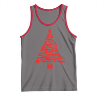 Funny Guns Christmas Tank Top 2nd Amendment Xmas Tree Gun Lovers - Wonder Print Shop