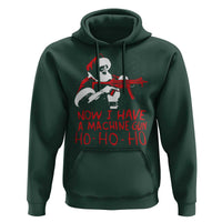 Now I Have A Machine Gun Hoodie Funny Retro Christmas 90s Movie Santa Gun Lovers - Wonder Print Shop