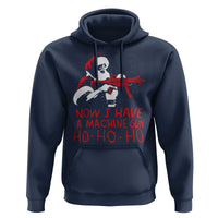 Now I Have A Machine Gun Hoodie Funny Retro Christmas 90s Movie Santa Gun Lovers - Wonder Print Shop