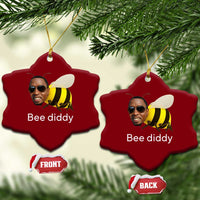 Bee Diddy Ceramic Ornament Funny Weirdcore Dark Humor Internet Memes Gen-Z - Wonder Print Shop