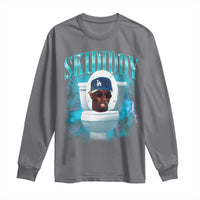 Funny Diddy Long Sleeve Shirt Diddy Skibidi Toilet Bootleg Meme - Wonder Print Shop