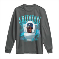 Funny Diddy Long Sleeve Shirt Diddy Skibidi Toilet Bootleg Meme - Wonder Print Shop
