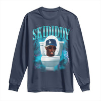 Funny Diddy Long Sleeve Shirt Diddy Skibidi Toilet Bootleg Meme - Wonder Print Shop