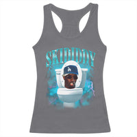 Funny Diddy Racerback Tank Top Diddy Skibidi Toilet Bootleg Meme - Wonder Print Shop
