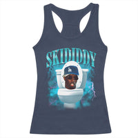 Funny Diddy Racerback Tank Top Diddy Skibidi Toilet Bootleg Meme - Wonder Print Shop
