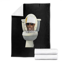 Funny Diddy Throw Blanket Diddy Skibidi Toilet Meme - Wonder Print Shop