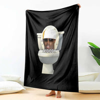 Funny Diddy Throw Blanket Diddy Skibidi Toilet Meme - Wonder Print Shop