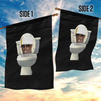 Funny Diddy Garden Flag Diddy Skibidi Toilet Meme - Wonder Print Shop