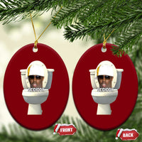 Funny Diddy Ceramic Ornament Diddy Skibidi Toilet Meme - Wonder Print Shop