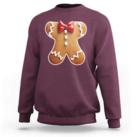 Gingerbread Man Sweatshirt Christmas Cookie Costume - Wonder Print Shop