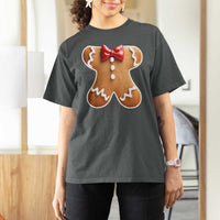 Gingerbread Man T Shirt For Women Christmas Cookie Costume - Wonder Print Shop