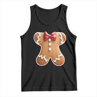 Gingerbread Man Tank Top Christmas Cookie Costume - Wonder Print Shop