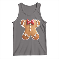 Gingerbread Man Tank Top Christmas Cookie Costume - Wonder Print Shop
