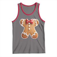 Gingerbread Man Tank Top Christmas Cookie Costume - Wonder Print Shop