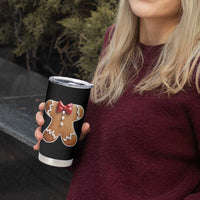 Gingerbread Man Tumbler Cup Christmas Cookie Costume - Wonder Print Shop