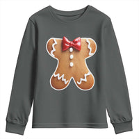 Gingerbread Man Youth Sweatshirt Christmas Cookie Costume - Wonder Print Shop